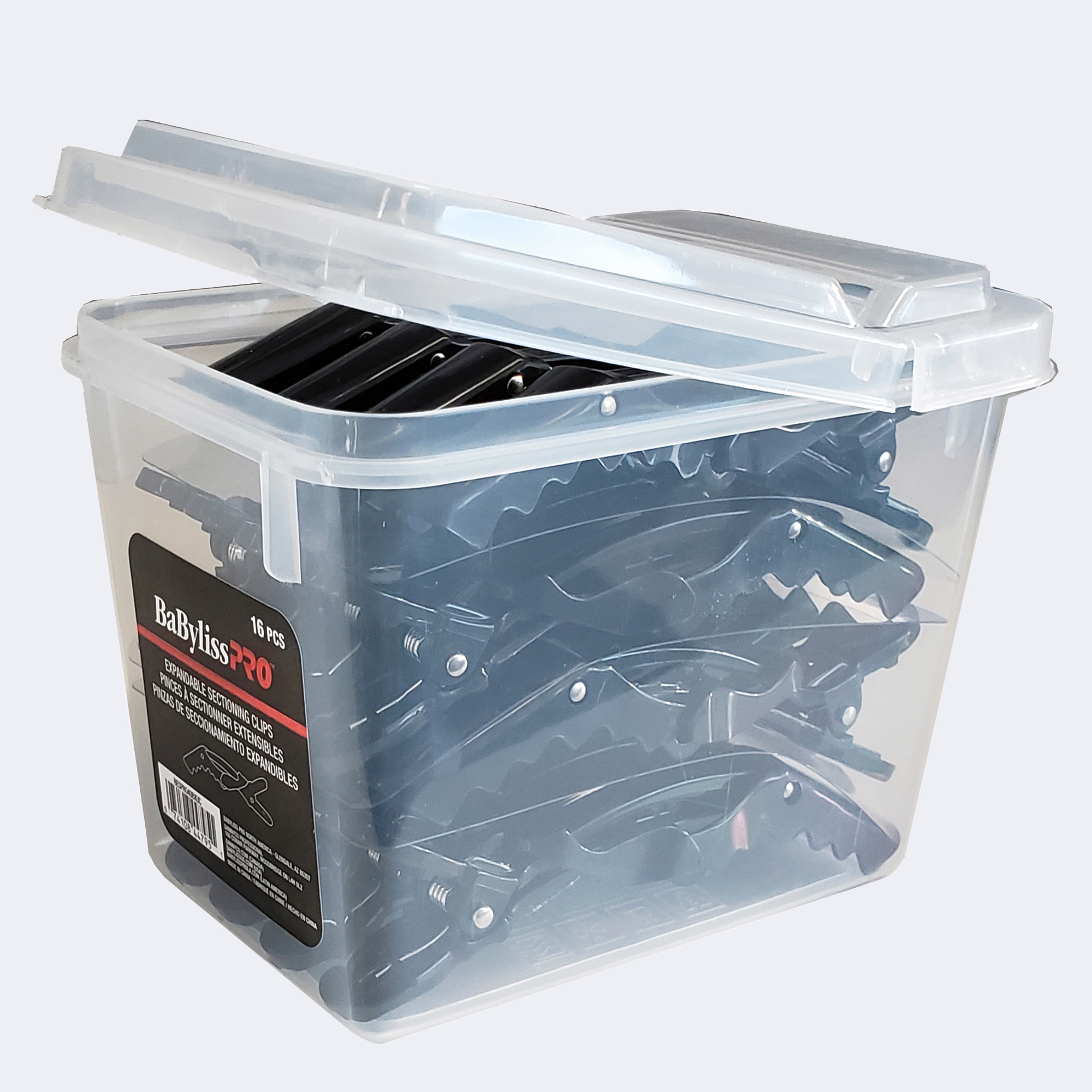 BaBylissPRO® Expandable Sectioning Clips – Set of 16, , medium